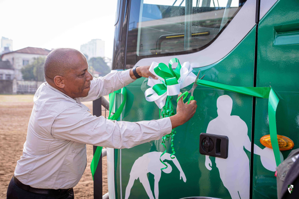 Clube apresenta novo autocarro para as modalidades  com a primeira viagem para Maxixe para a Taça de Moçambique
